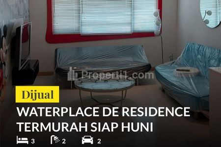 Dijual Cepat Apartment Waterplace De Residence Pakuwon Indah Surabaya