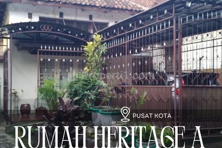 Dijual Rumah Heritage Belanda Terawat Lokasi Strategis di Coblong, Bandung