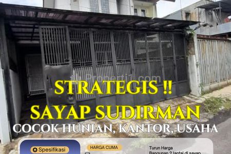 Jual Rumah Siap Huni Lokasi Strategis di Sayap Sudirman Bandung