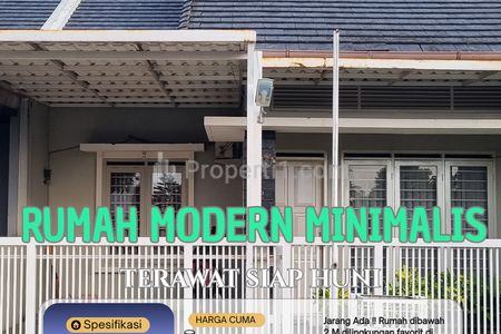Dijual Rumah Minimalis Harga Murah di Antapani Bandung