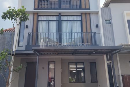 Dijual Rumah Baru Jalan Kampung Gunung Batu Cijantra Gading Serpong Anza Homes @Malibu Village