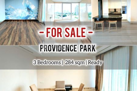Jual Apartemen Providence Park 3+1 BR 284sqm, Furnish, Siap Huni, Very Well Maintained & Direct Owner