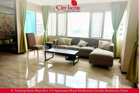 Disewakan Apartemen 3+1 BR Furnish di Royal Mediterania Garden at Podomoro City