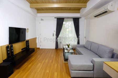 For Rent Verry Good Condition at Apartment 1Park Residence Strategic Location in South Jakarta - 2BR Fully Furnished