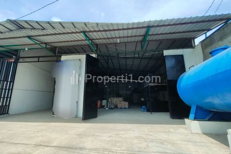 Disewakan Gudang 1Lantai + Mezzanine di Tarumajaya Bekasi