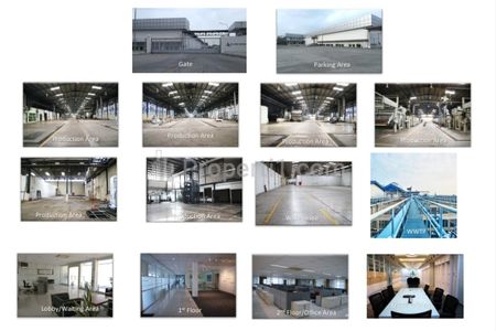 Jual Cepat Gudang HGB Ex Pabrik Luas Tanah 4 Hektar Bangunan 3 Hektar Siap Pakai, Ada Izin B3, Izin Lengkap di Kawasan Industri Surya Cipta Karawang