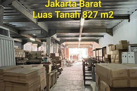 Dijual Gudang Jalan Basoka Raya, Joglo, Jakarta Barat