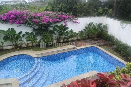 Dijual Villa Premium Desain American Classic Dengan Private Pool di Setiabudi Bandung Utara