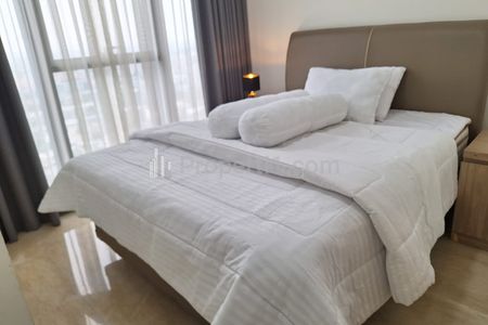 Sewa Apartment with Full Modern Furnished Type 3+1 BR Good Condition at L'Avenue - Strategic Location in South Jakarta