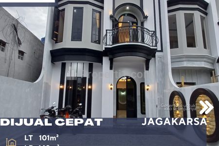 Dijual Cepat Rumah Classic Bangunan Baru di Jagakarsa Jakarta Selatan