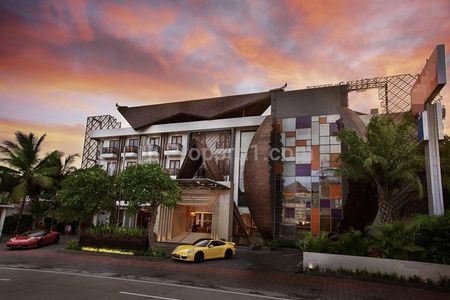 Jual Hotel Bintang 4 SHM Strategis di Jalan Sunset Road Kuta Badung Bali 