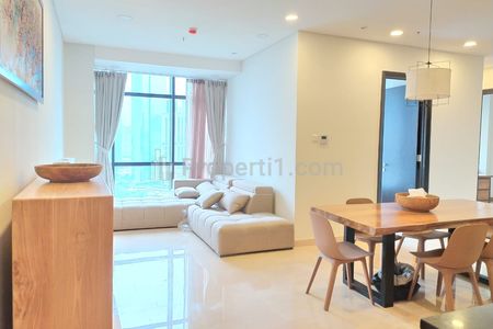 Sewa Apartemen Sudirman Suites Dekat MRT Senayan, Jakarta Selatan - 3BR Furnished