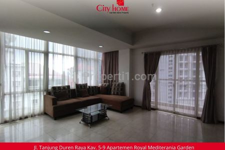Disewakan Apartemen 3+1 BR Furnish di Royal Mediterania Garden Residences at Podomoro City