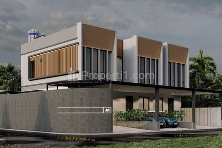 Dijual Rumah Baru Modern Minimalis di Nirwana Eksekutif Surabaya