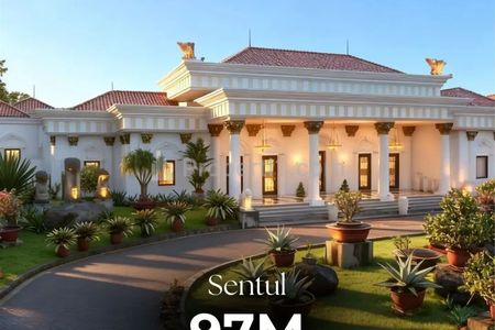 Dijual Rumah Super Mewah dengan Kolam Renang Pribadi, View Gunung Salak, Siap Huni, Kesempatan Langka untuk Membeli Rumah Mewah Ini