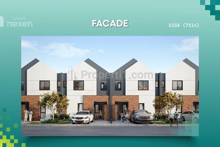 Dijual Rumah Baru di Sutera Nexen Cluster Byte Type Mega, Jalan Balaraja Timur, Tangerang