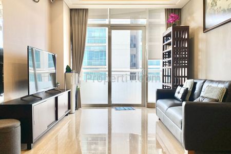 Disewakan Apartment  South Hills Type 2 BR Full Modern Furnished with Balcony - Strategic Location in South Jakarta