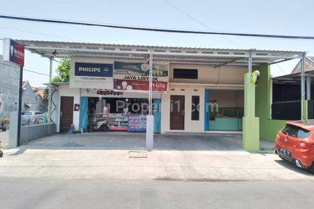 Dijual Ruko Serta Rumah dan Usahanya Toko Listrik di Sawojajar Malang