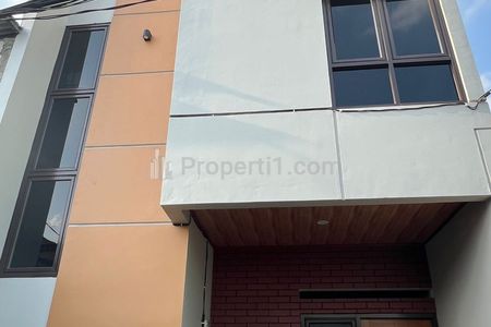 Dijual Rumah Baru Indent Akses Motor di Utan Kayu Matraman Jakarta Timur