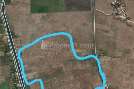 Jual Murah Tanah 21 Hektar Zona Industri di Sukawangi Bekasi