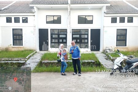 Dijual Rumah Subsidi Murah di Jl Megu Desa Cempaka Kecamatan Cisoka Kabupaten Tangerang