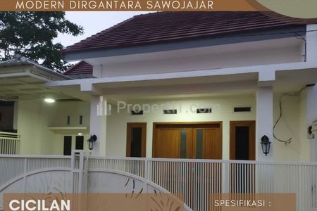 Dijual Rumah Modern Dirgantara Sawojajar Prima Cluster Malang