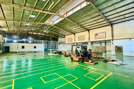 Sewa Murah Gudang Siap Pakai Ada Kantor dan Loading Dock di Jababeka Cikarang, Dekat Delta Silikon, Inspeksi Kalimalang