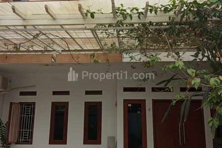 Dijual Rumah Murah Jakarta Timur Cluster Bambu Apus Cipayung Jalan Mandor Hasan