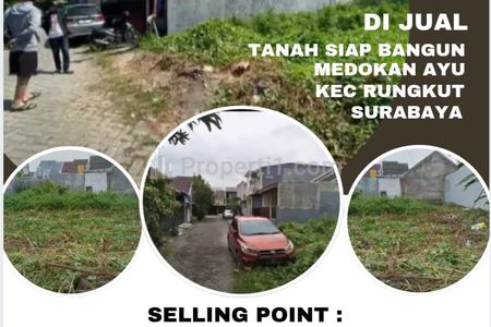 Dijual Tanah Murah Siap Dibangun di Medokan Ayu, Rungkut, Surabaya