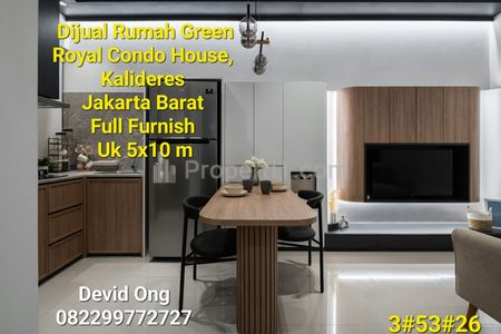 Dijual Rumah Green Royal Condo House Full Furnish di Semanan Jakarta Barat