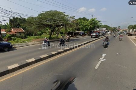 Jual Tanah Komersial 1.1 Hektaran di Bawah NJOP di Jalan Raya Parung , Bojongsari Lama, Depok