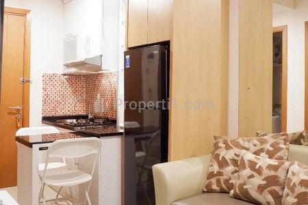 JUAL Apartemen Woodland Park TOWER TREMBESI Tipe 2 BR - 40 m2 - Furnished