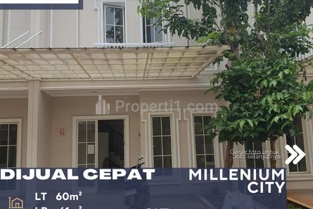 Dijual Rumah Bagus Dalam Cluster Millenium City Harga Terjangkau di Parung Panjang Bogor