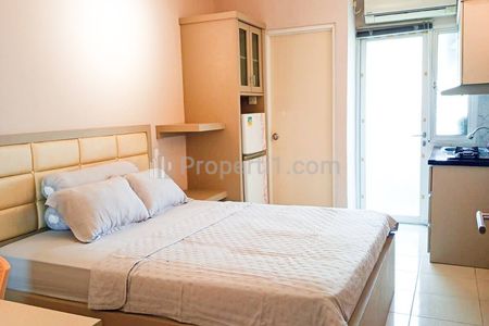 JUAL CEPAT Apartemen EDUCITY Lantai 6 Tower PRINCETON, Pakuwon City Surabaya - Studio Furnished