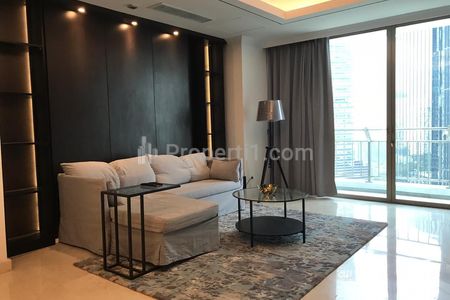 Apartment for Rent at Sudirman Suites Location in Central Jakarta - 3BR Modern Fully Furnished