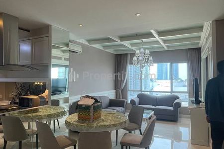 Sewa Apartemen Condo Waterplace Deresidence Lantai 15 Tipe 3+1 BR Full Furnish Private Lift