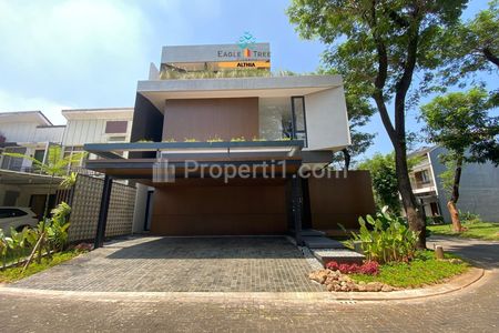 Dijual Rumah Mewah Brand New Konsep Modern Minimalis, 3 Lantai, Siap Huni Dalam Cluster di Pusat BSD Tangerang Selatan