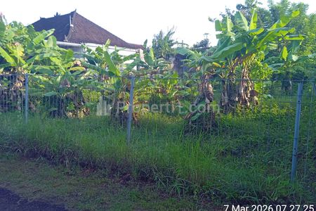Dijual Tanah di Area Strategis Kota Negara Jembrana Bali