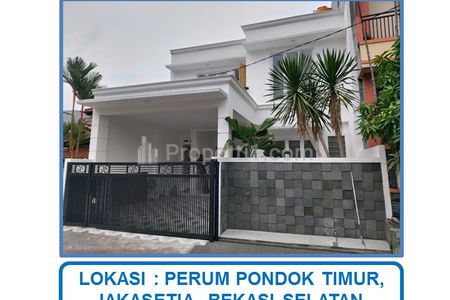 Jual Cepat Harga Spesial Rumah Bagus 2 Lantai SHM di Perum Pondok Timur, Jakasetia, Bekasi Selatan
