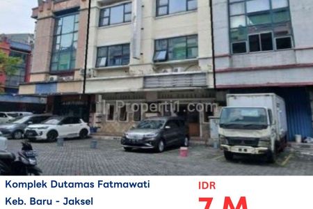 Dijual Lelang Ruko Komplek Dutamas Fatmawati , Jakarta Selatan