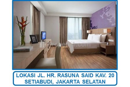 Jual Cepat Apartemen Condotel H Tower Citadines Rasuna Tipe Studio Full Furnished di Setiabudi, Jakarta Selatan