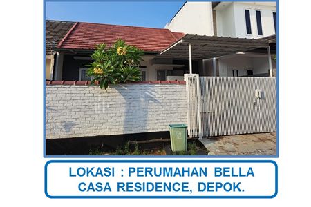 Jual Cepat Rumah Harga Spesial di Perumahan Bella Casa Residence, Jl. Tole Iskandar, Depok