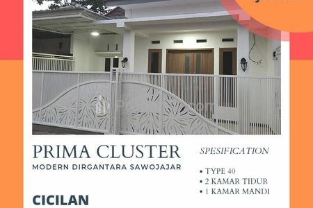 Dijual Rumah Dirgantara Sawojajar Prima Cluster Malang