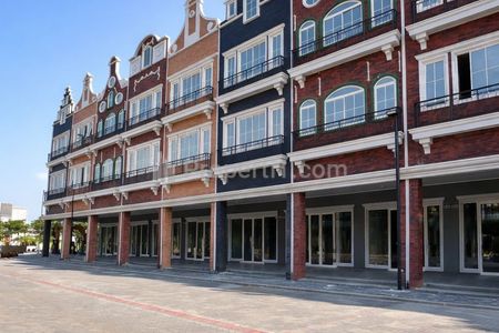 Dijual Ruko Siap Pakai Traffic Tinggi dan Visibility Bagus di Amsterdam PIK 2 Tangerang