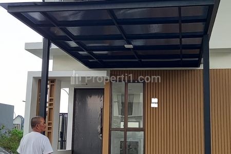 Disewakan Rumah Murah 2 Lantai Siap Huni Minimalis Modern di Cluster Mahakam Jakarta Garden City Jakarta Timur