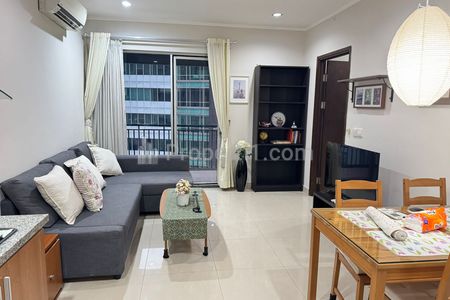 Apartment for Rent at Sahid Sudirman Residence Location in Central Jakarta - 2BR Modern Fully Furnished