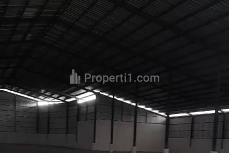 Disewakan Gudang Akses Kontainer di Cengkareng, Jakarta Barat
