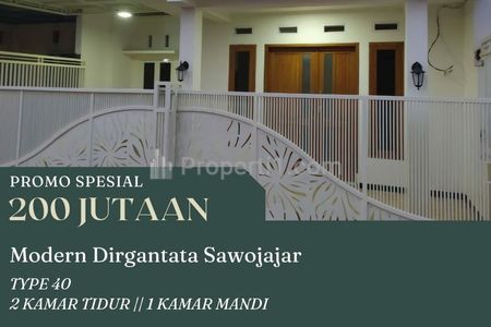 Dijual Rumah Dirgantara Sawojajar Malang