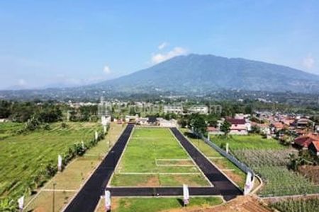 Dijual Tanah Kavling Siap Bangun, View Gunung Pangrango 15 Menit ke Tol Bocimi