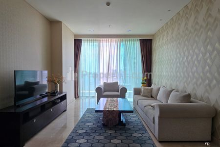 Sewa Apartemen Pakubuwono House 2+1 BR - Middle Floor, Fully Furnished & Ready to Move In